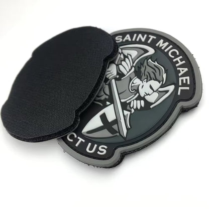 pack of 20 saint michael pvc patch