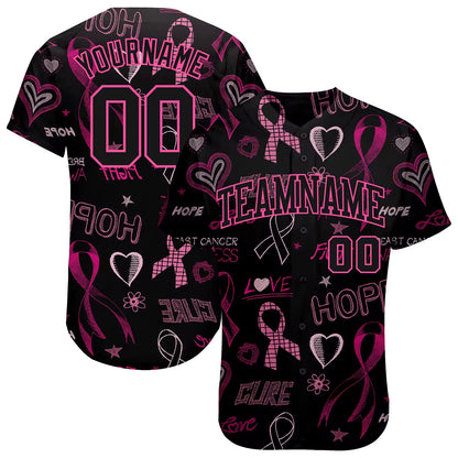 Cancer Awareness Baseball Jersey – Play with Purpose & Support the Fight
