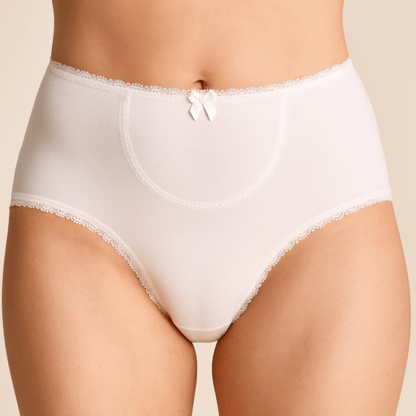 Tajveen Blush Bloom – Lace Trimmed Comfort Brief