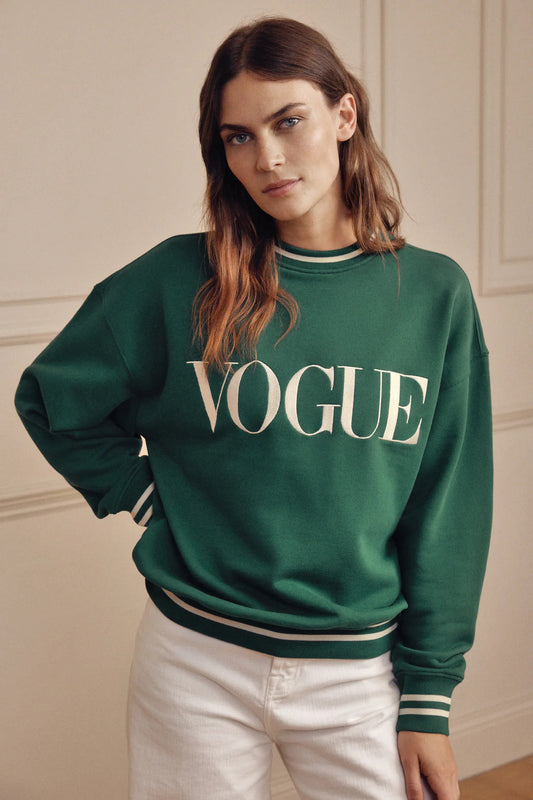 Vogue Green Sweatshirts | Trendy Fashion Sweatshirts in Bold Green Style – The Jersey Toss