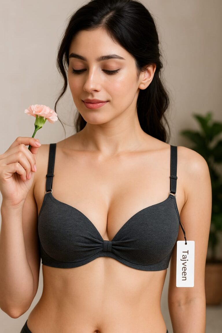 Tajveen HQ Cotton Note Padded Bra – Style 1257