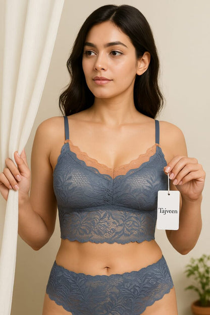 Tajveen HQ Full Lace Mid-Long AirBra – Style 2179