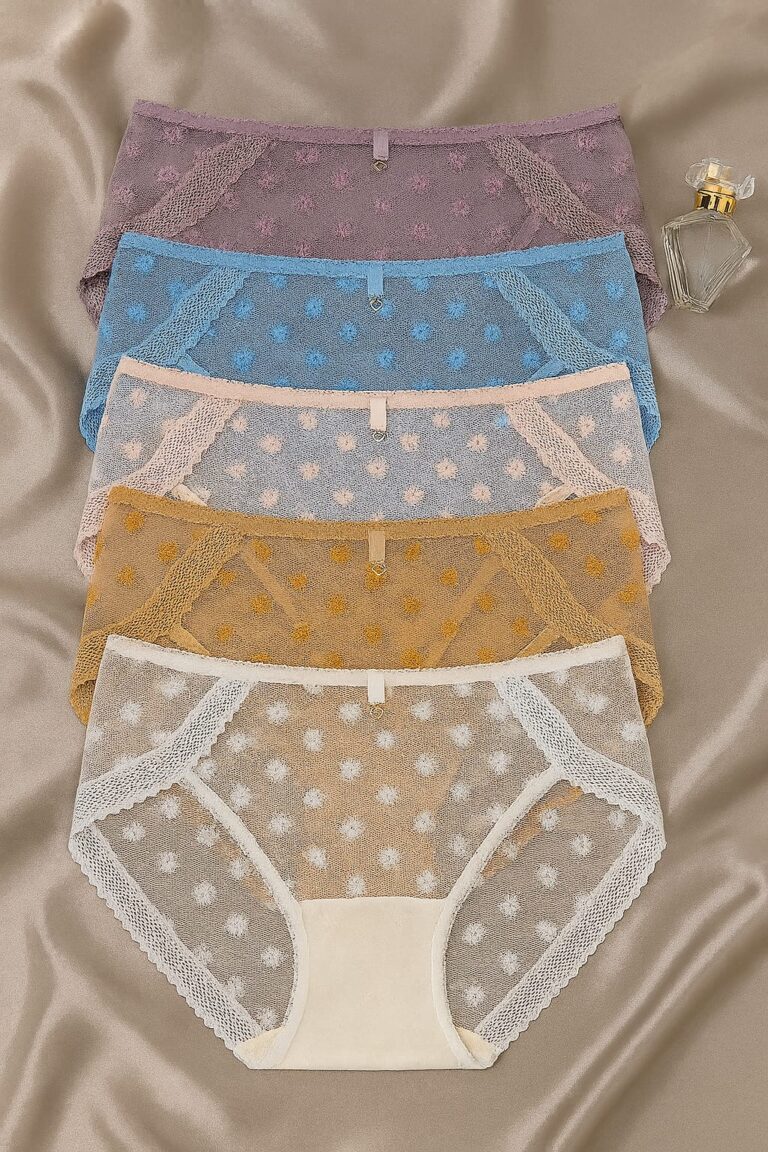 Tajveen 5PCS Panty Set – D# 6621