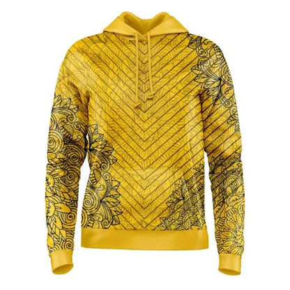 Golden Bloom Hoodie