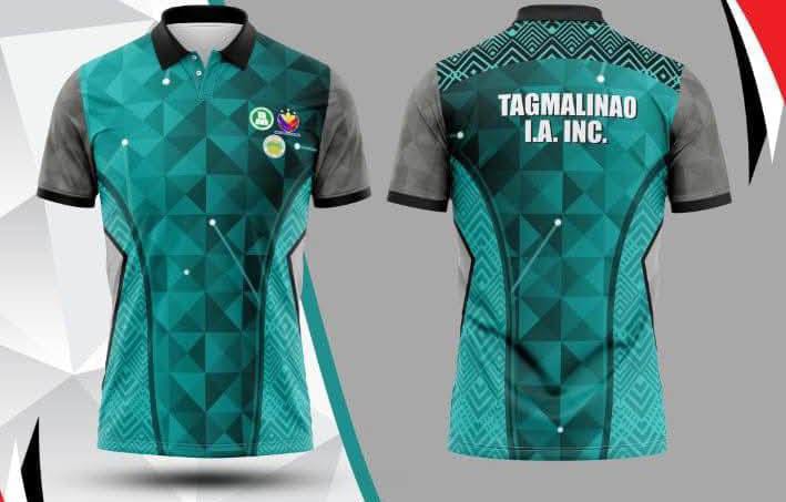 Tagmalinao I.A. Inc. Polo Jersey – Tribal Teal Edition