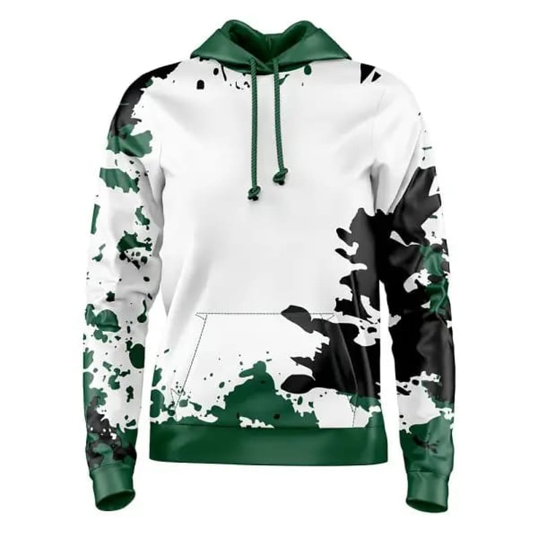 Splatter Zone Hoodie (Green Edition)