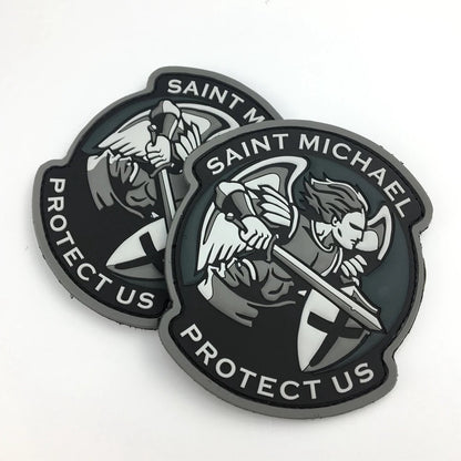 pack of 20 saint michael pvc patch