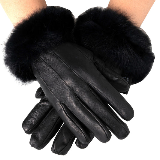 Women’s Leather Gloves | Premium Soft Leather Winter Gloves for Style & Comfort – The Jersey Toss