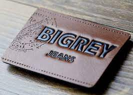 pack of 20 custom leather patch