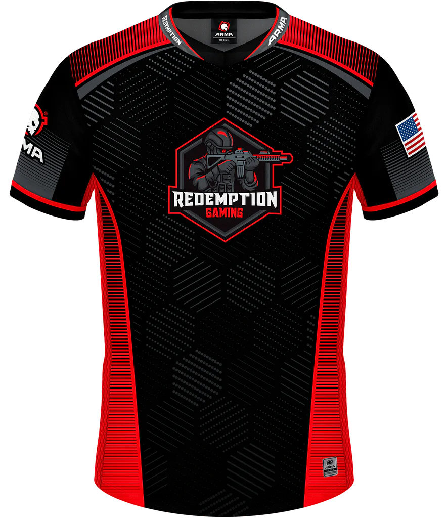 Redemption Gaming Jersey – Pro Esports Design & Unmatched Comfort